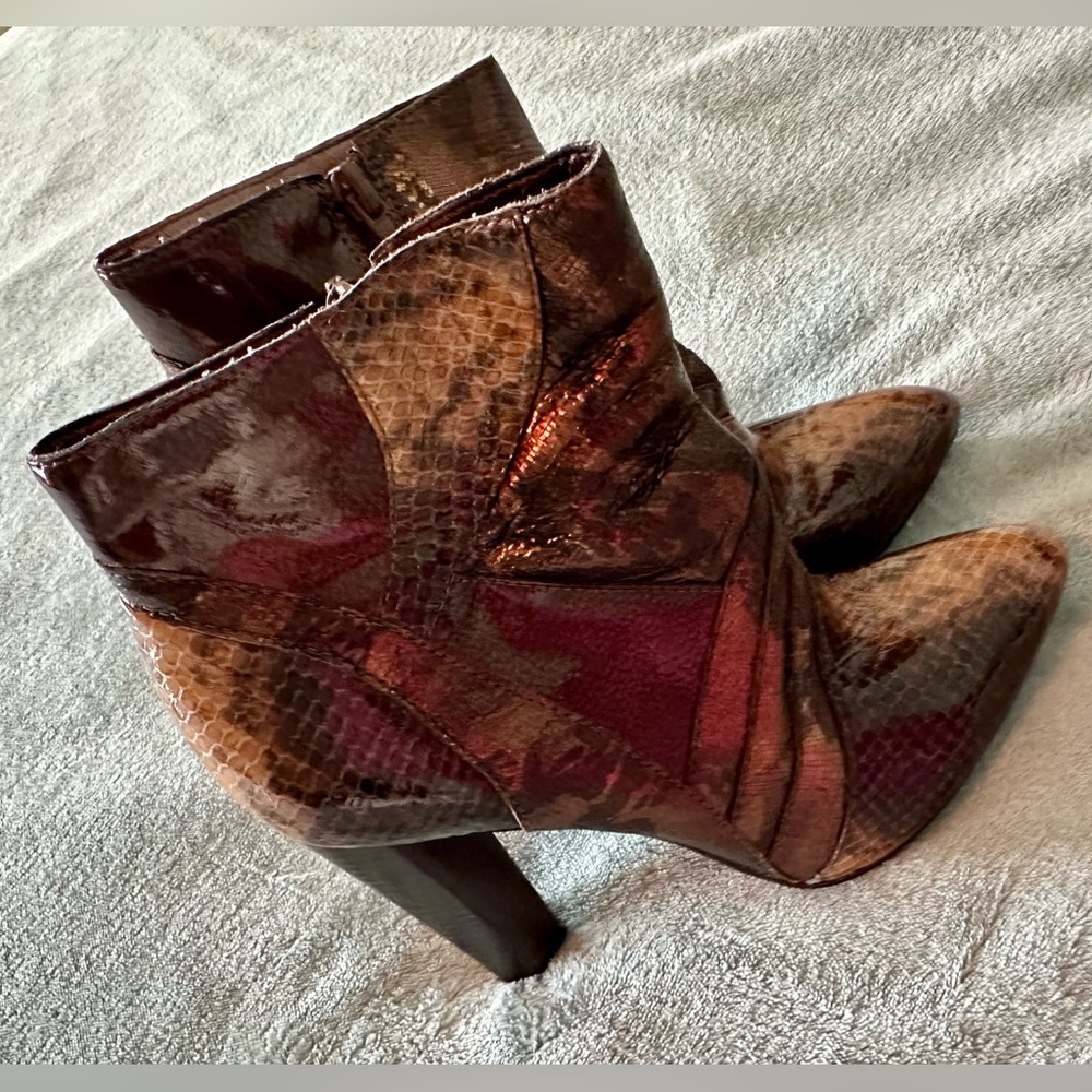 CARLOS Santana Iconoclast Leather Boots - Size 7 1/2 M